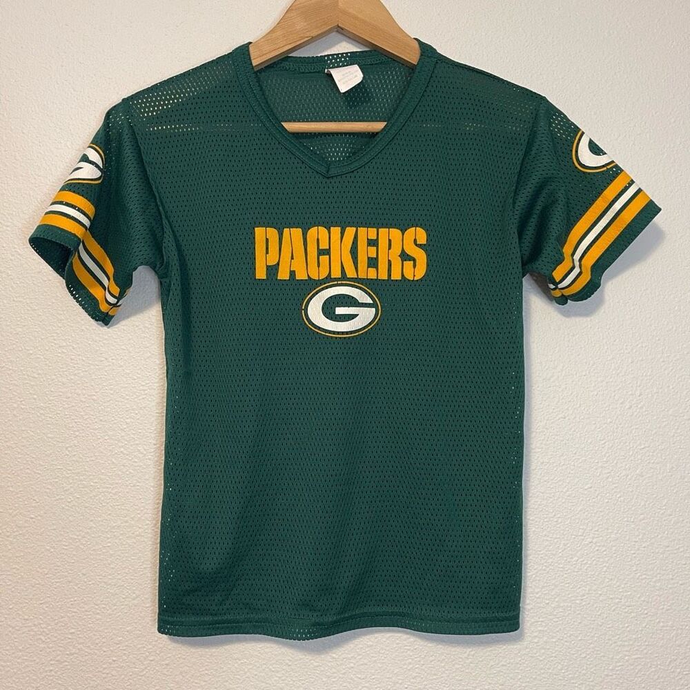 Green Bay Packers Youth Mesh Aaron Rodgers 12 Practice Jersey Size‎ Medium